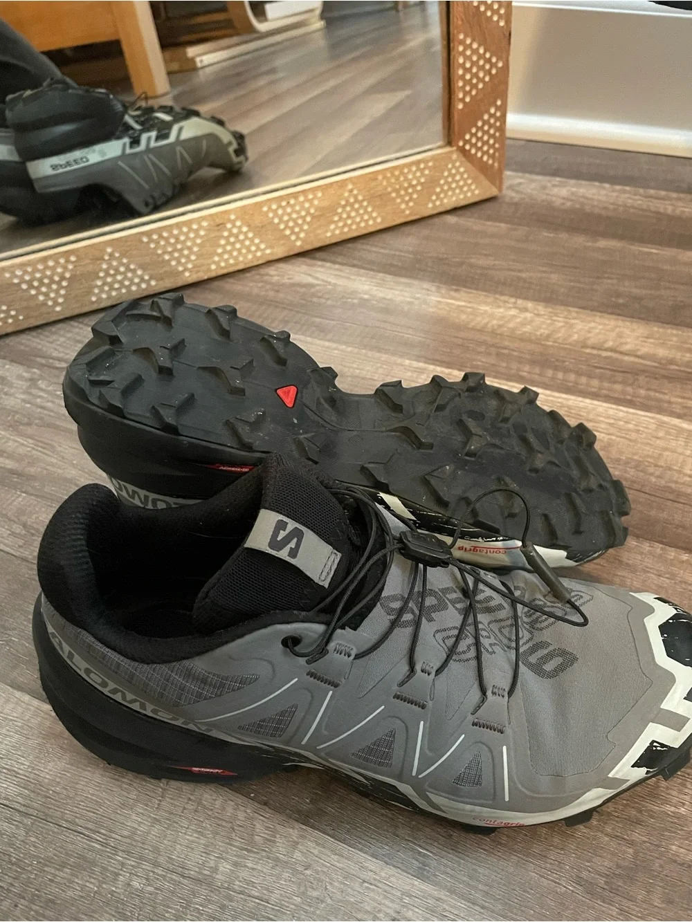 Salomon Speedcross Trail Shoe - Gray/Black